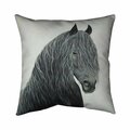 Fondo 26 x 26 in. Wild Heart Horse-Double Sided Print Indoor Pillow FO2793254